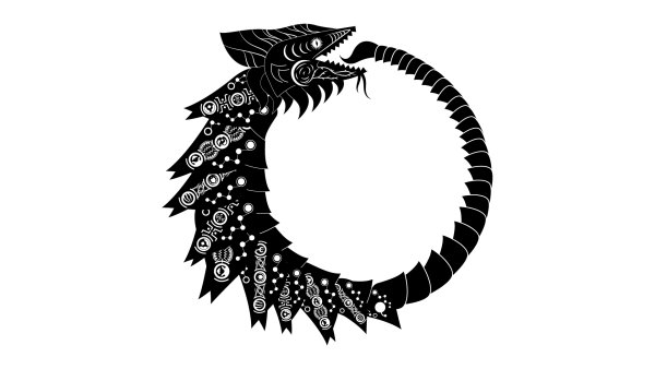 Уроборос дракон японский