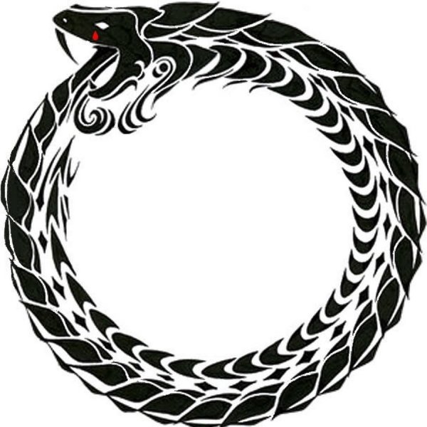 Змея Оуробор (ороборо, Уроборос)