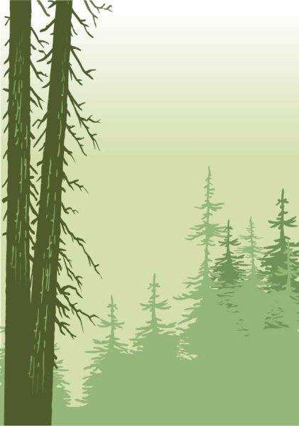 Тайга для фотошопа