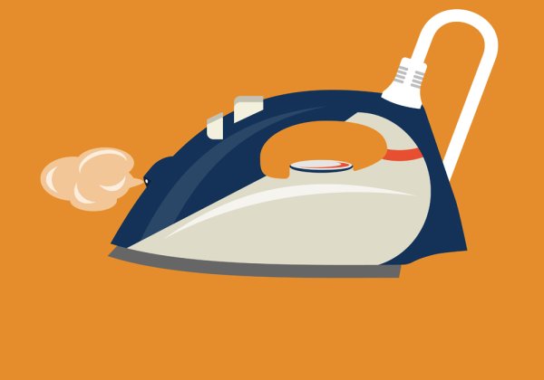 Утюг силуэт