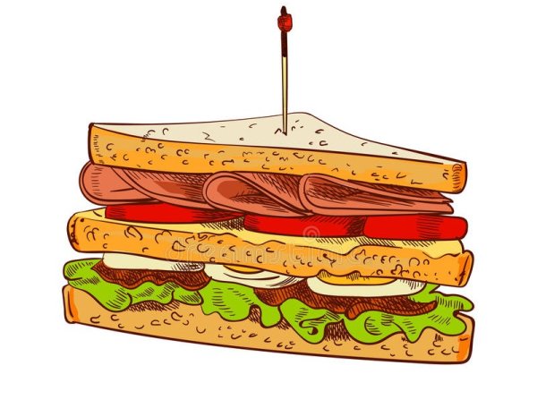 Скетч бутерброд