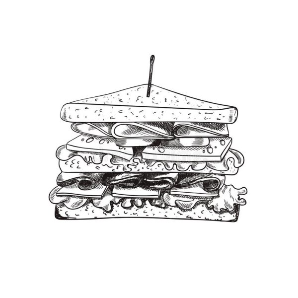 Сэндвич эскиз