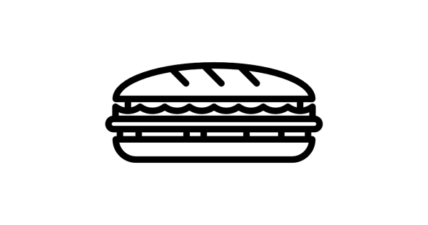 Бутерброд значок