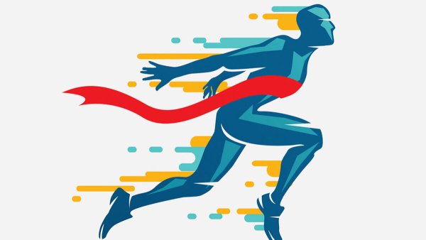 Стилизованные спортсмены