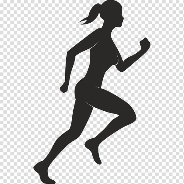 Силуэты спортивных фигур