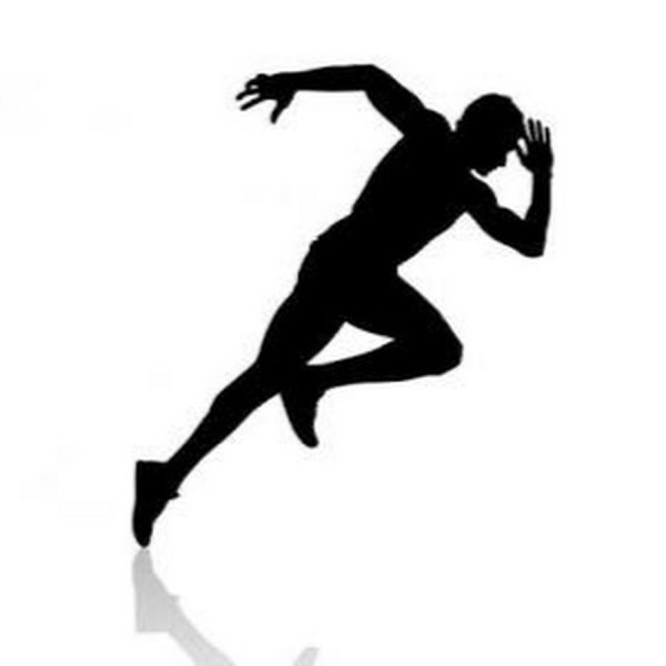 Легкоатлет силуэт