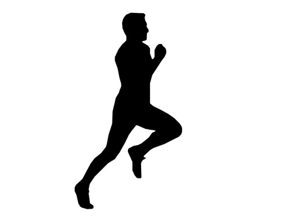 Бегущий человек вектор