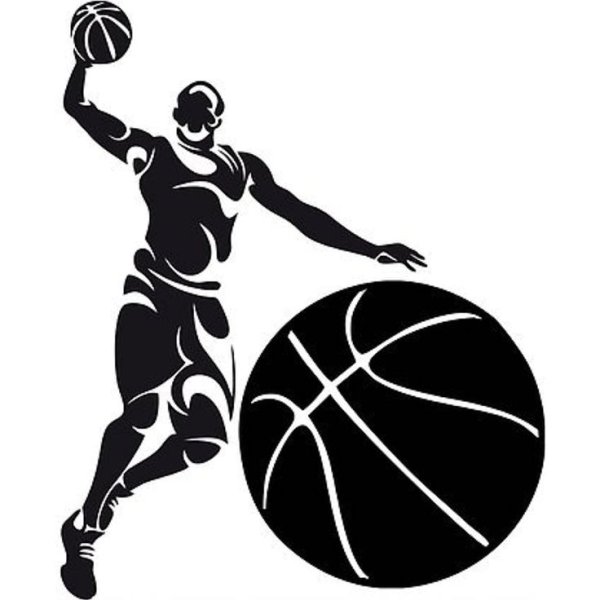 Баскетбол силуэт