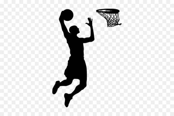 Силуэт баскетболиста