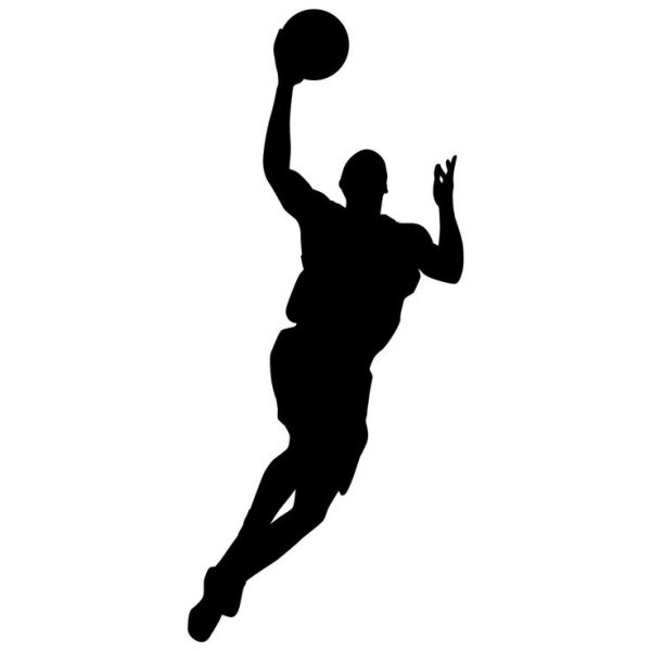 Силуэт баскетболиста