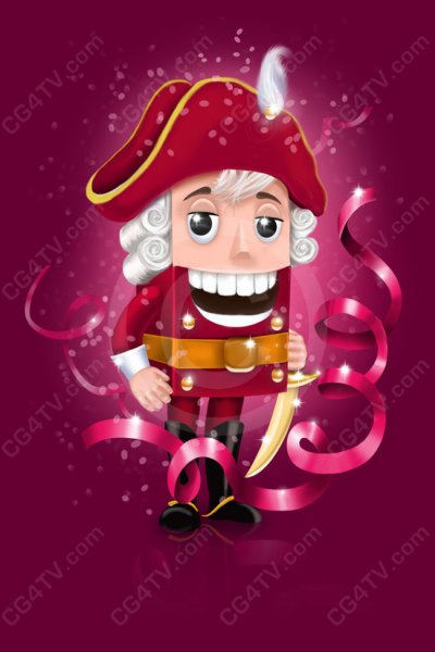 Щелкунчик векторный