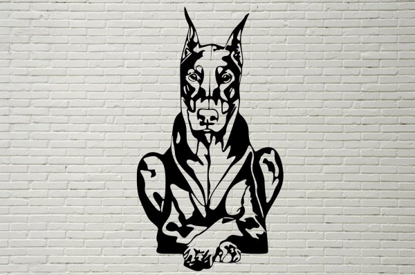 Доберман Графика