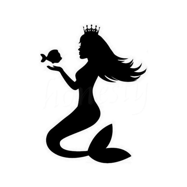 Очертания русалки