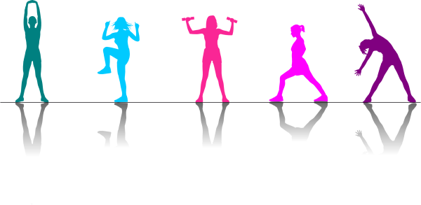 Тренировка на прозрачном фоне