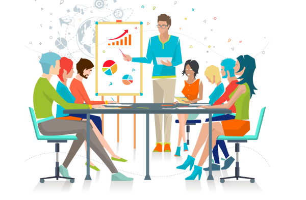 Векторные иллюстрации бизнес