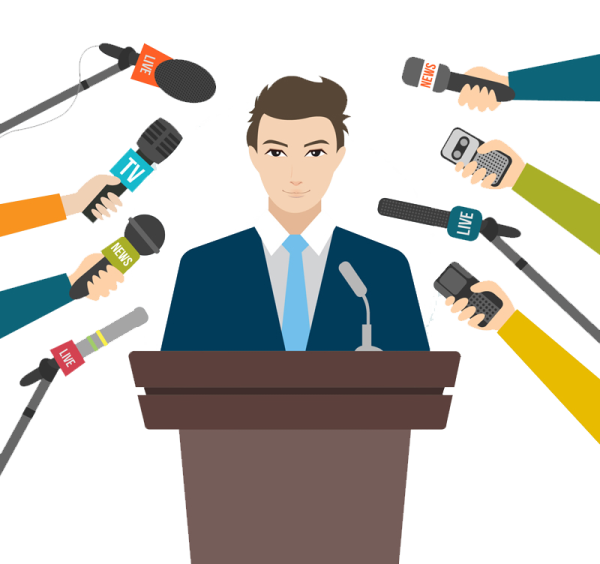 Журналист иллюстрация