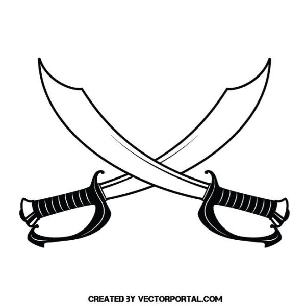 Скрещенные кинжалы