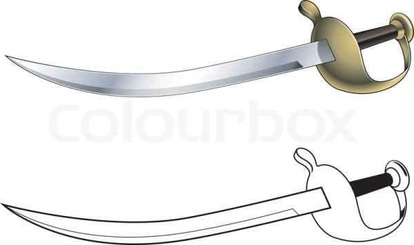 Набросок сабли