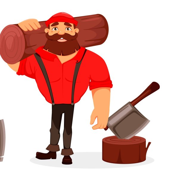 Персонаж лесоруб