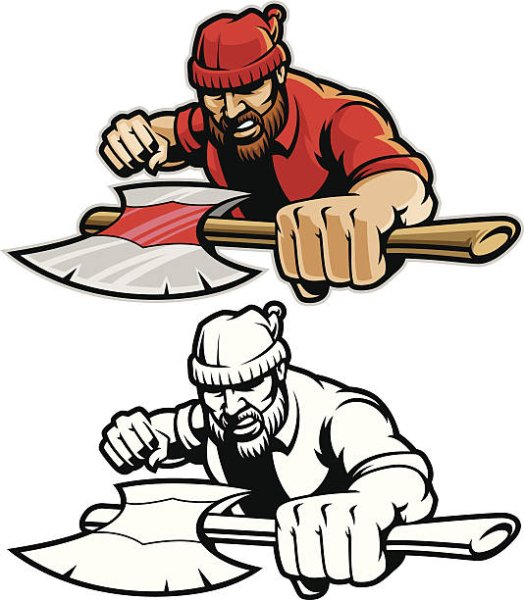 Лесоруб Графика