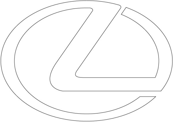 Знак Лексус вектор