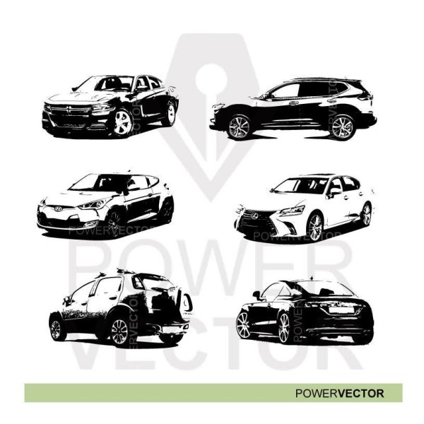 Картинка машина Лексус вектор