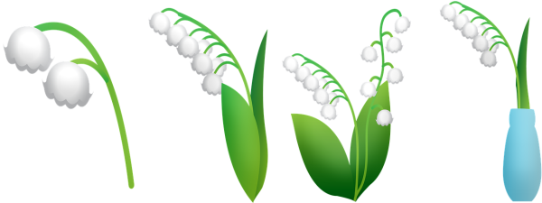 Ландыш для дошкольников