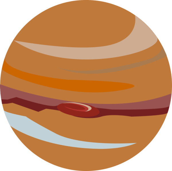 Планета Юпитер для детей