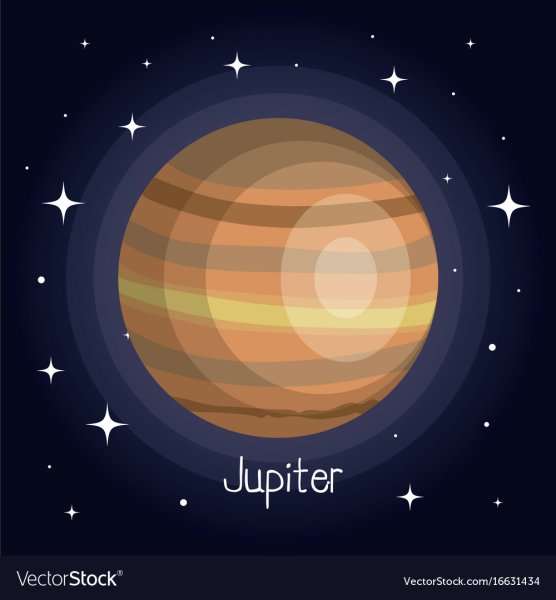 Планета Юпитер Графика