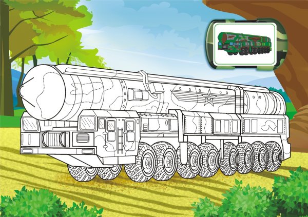 Раскрашивание военной техники