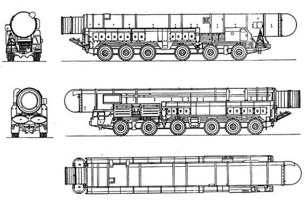 Ярс ракетный комплекс чертежи