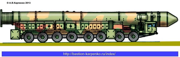 Ярс ракетный комплекс чертежи