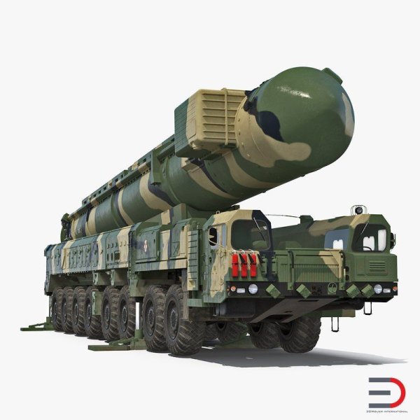 МЗКТ-79221 Тополь-м 3d модель