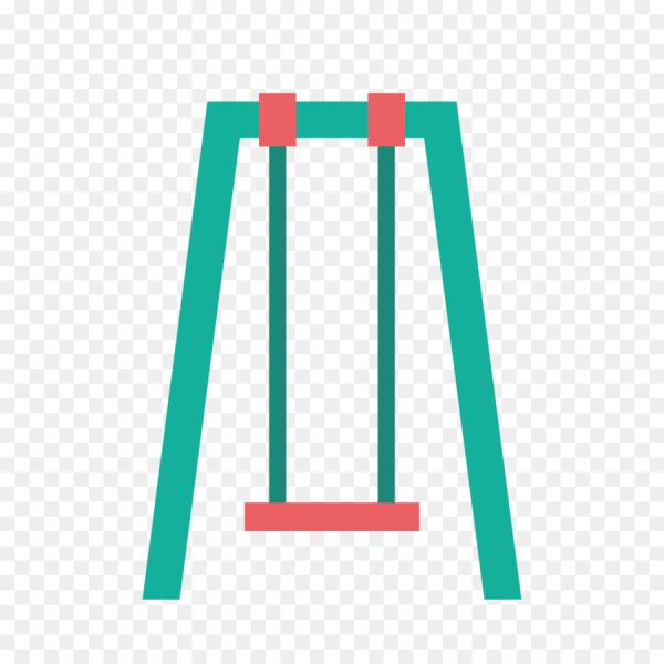 Рисование качели