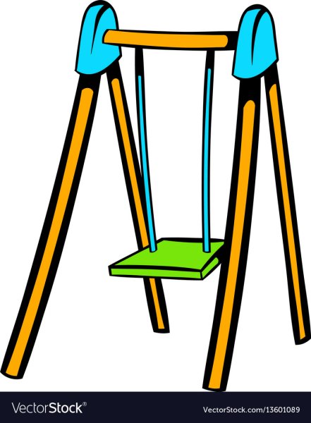 Качели детские мультяшные