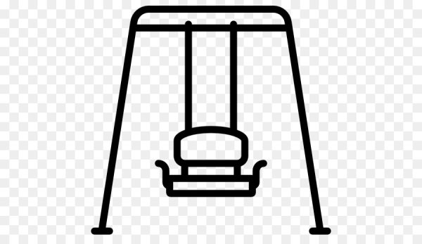 Значок качели