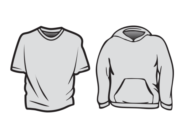 Силуэт кофты
