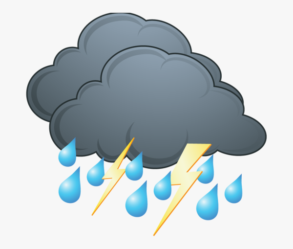 Тучка с дождиком