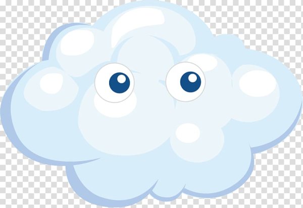 Облачко мультяшный