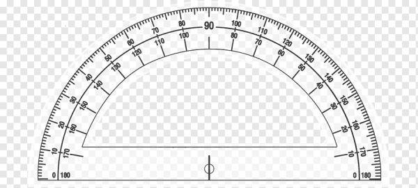 Транспортир для распечатки