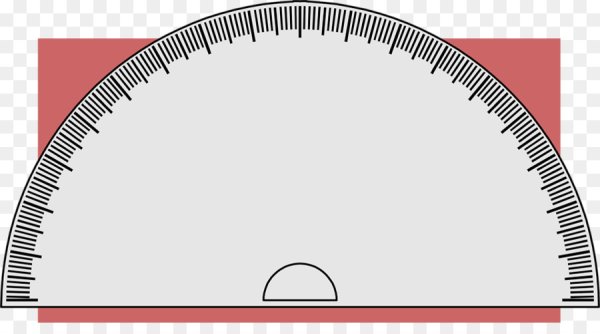Транспортир на прозрачном фоне