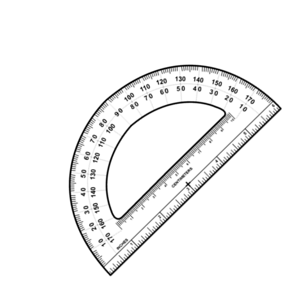 Транспортир для распечатки