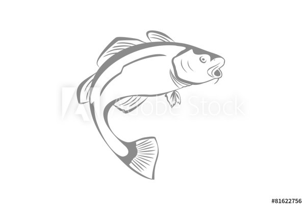 Силуэт трески