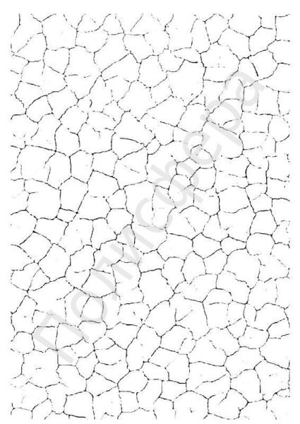 Трафарет кракелюра