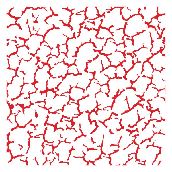 Трафарет кракелюр