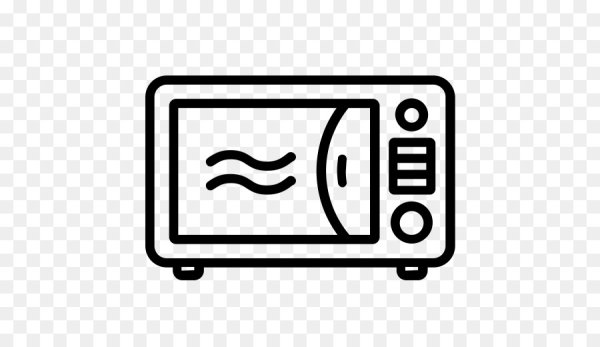 Микроволновка мультяшная без фона