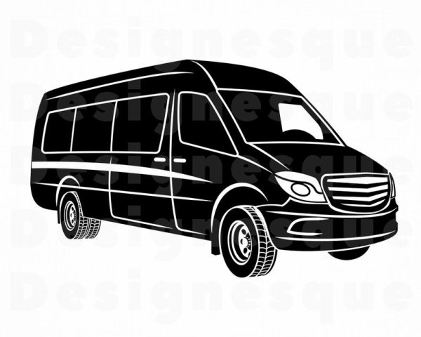 Mercedes Sprinter 2010 вектор