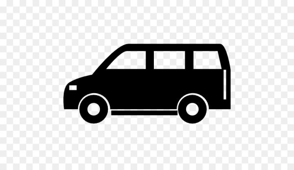 Силуэт микроавтобуса