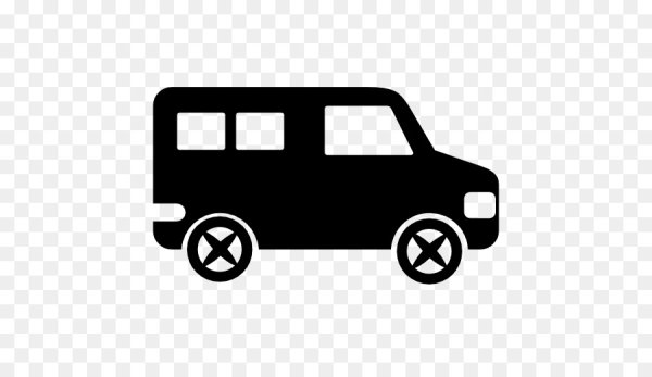 Силуэт микроавтобуса