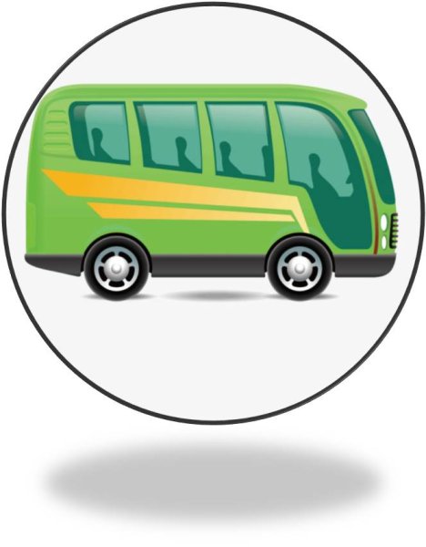 Маршрутка вектор